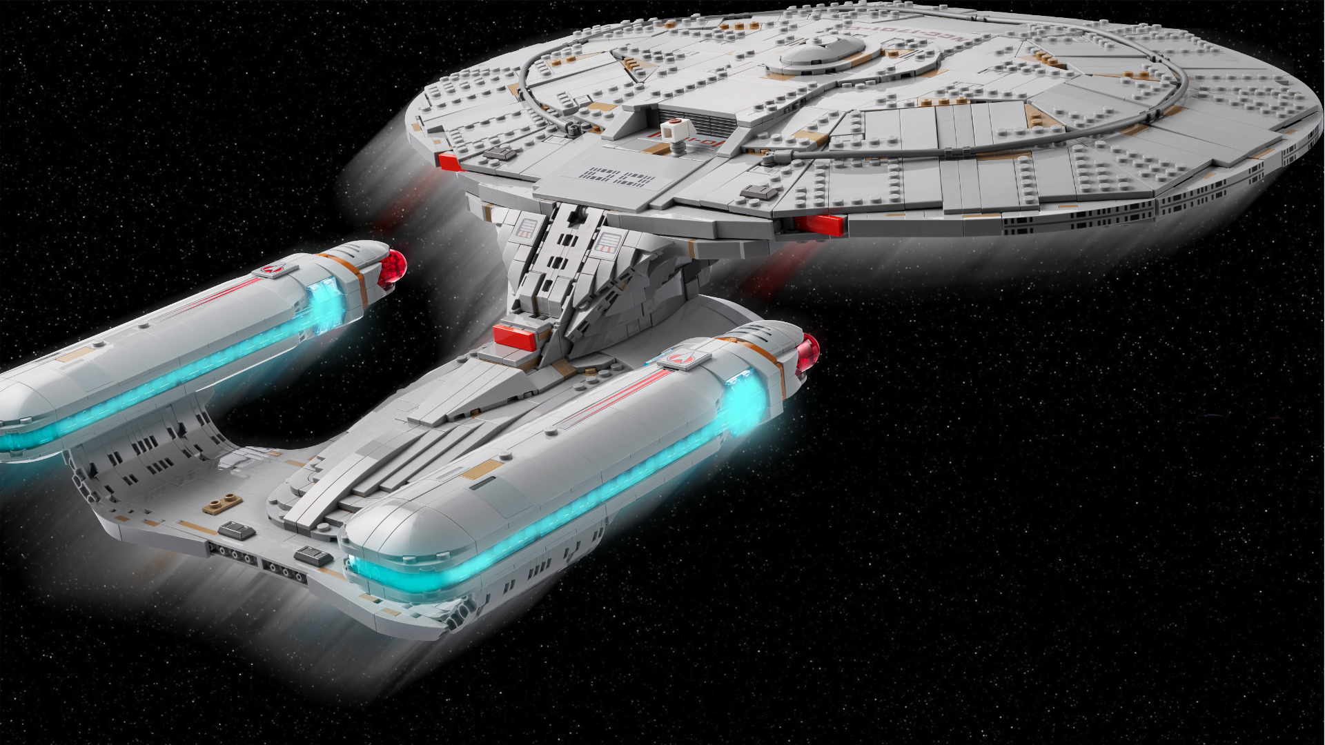 Go boldly with the Lego Star Trek: U.S.S. Enterprise NCC-1701-D
